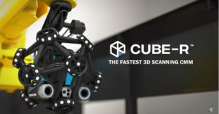 Robot + 3D scanner with 3D measurement system = the fastest 3D scanning CMM