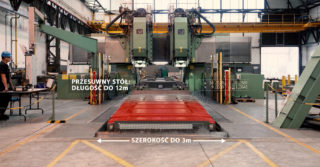 Gantry machine tools for heavy industry