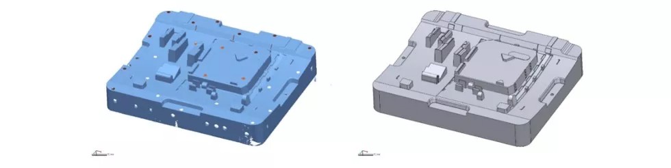 An example of reverse engineering an injection mold