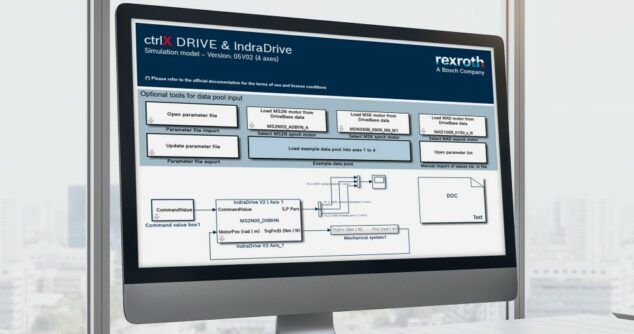 Bosch Rexroth and MathWorks combine simulation and automation