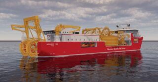 Ulstein Verft signs new shipbuilding contract on a cable laying vessel for Nexans