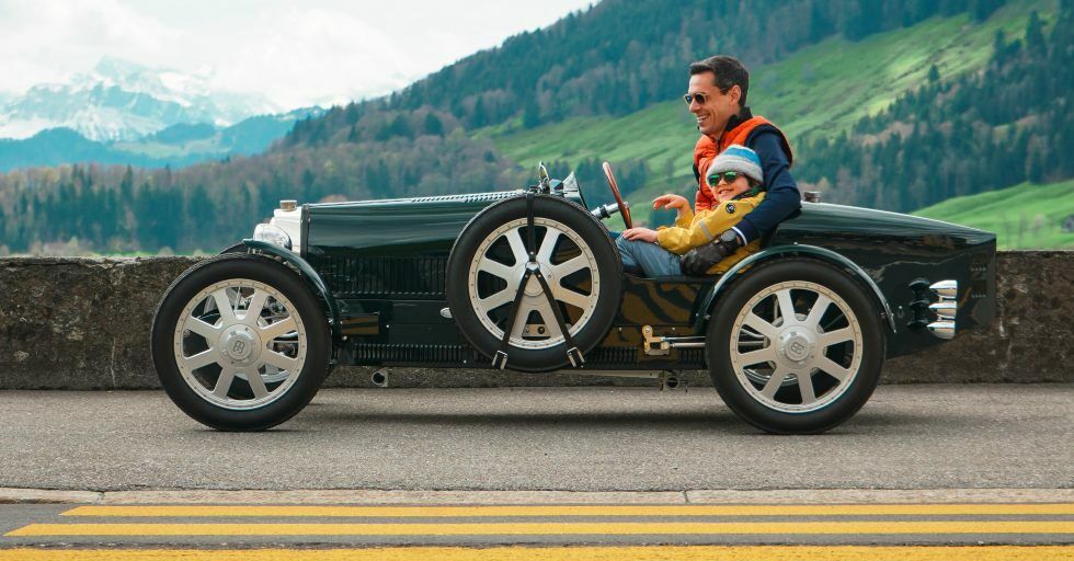 Bugatti Baby II: a car that creates memories all over again