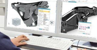 3D printing of plastics and metal with the use of NX software