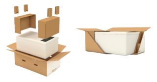 Mondi’s 100% recyclable corrugated packaging for Warmhaus boilers and radiators