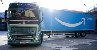 Volvo will supply 20 heavy-duty electric trucks to Amazon